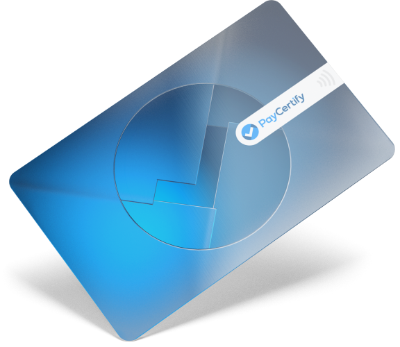 PayCertify rewards card